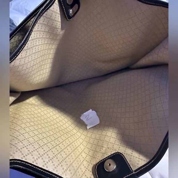 Gucci Brown Monogram Tote Bag - Picture 15 of 17